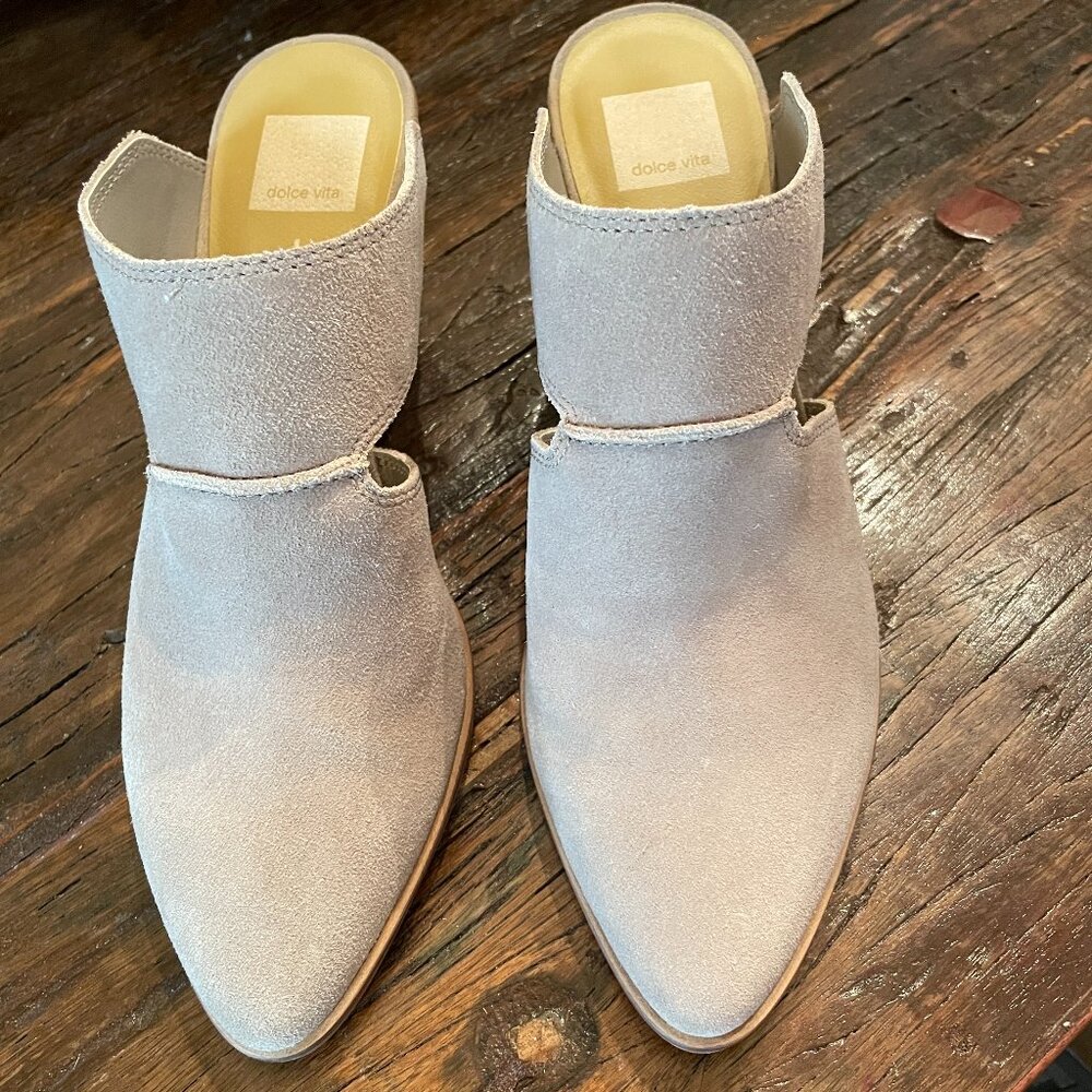 dolce vita Women's Suede Mules